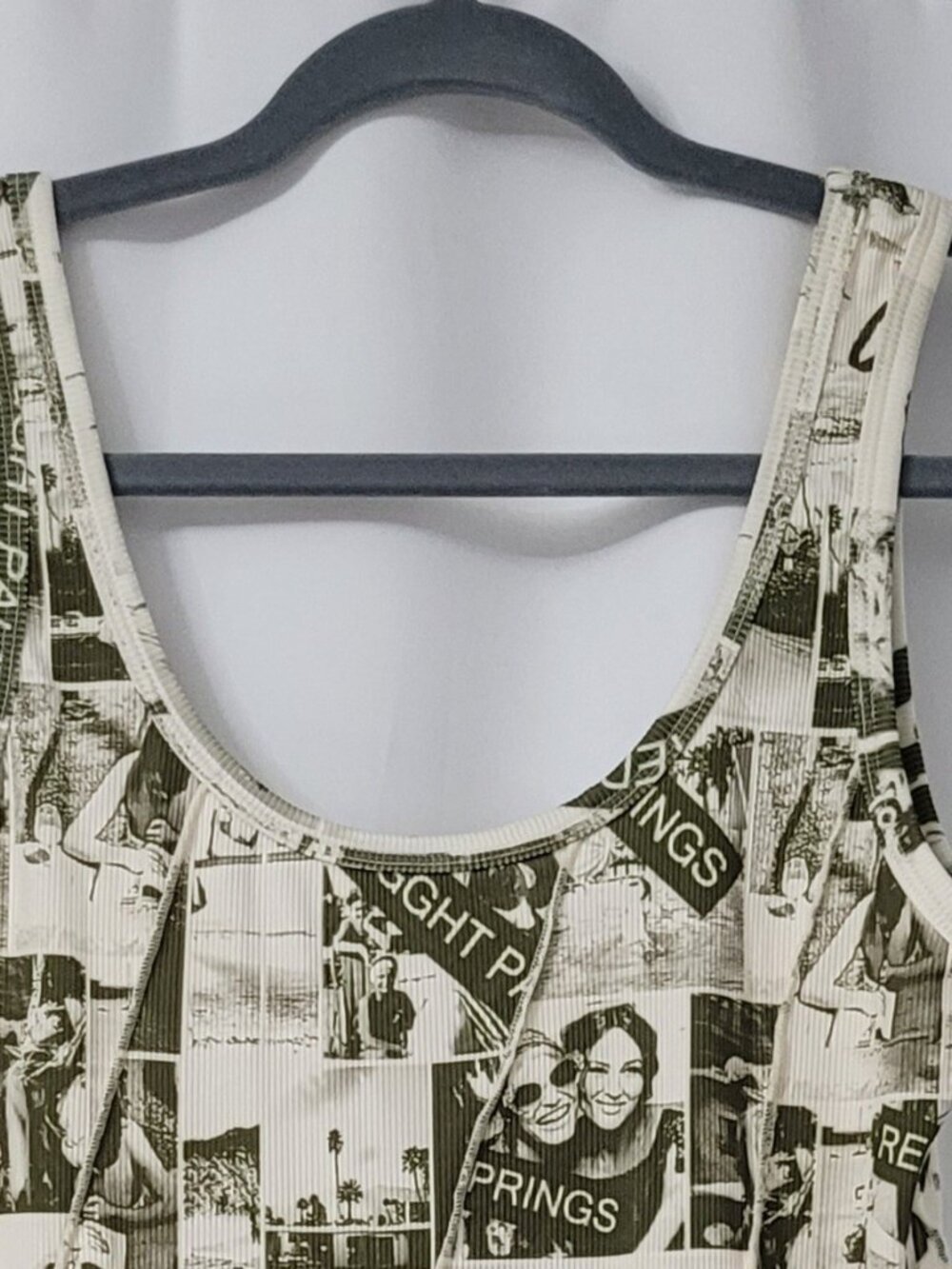 Pretty Garbage Vintage Photo Collage Print Bodycon Mini Dress - Picture 3 of 11